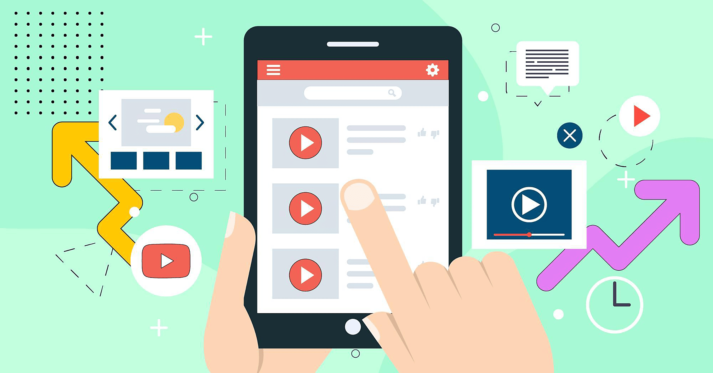 Most Popular YouTube Channels & Searches – Blog Post Image