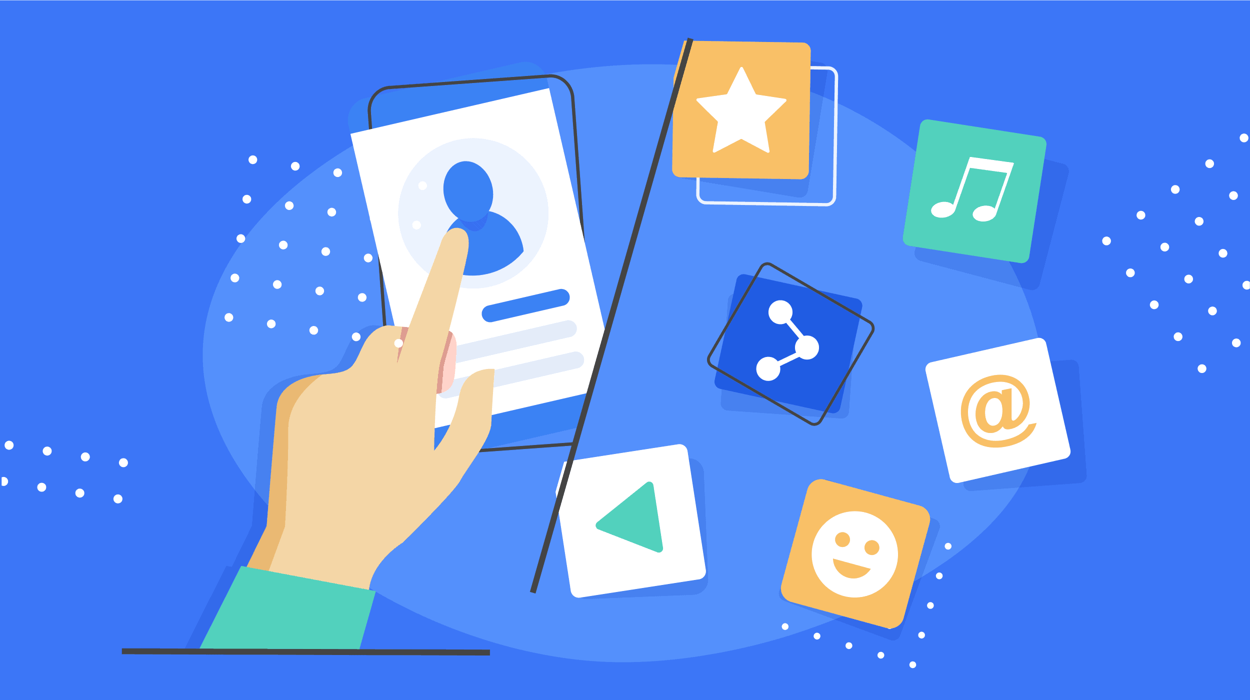 Most Followed Accounts on Social Media – Blog post image